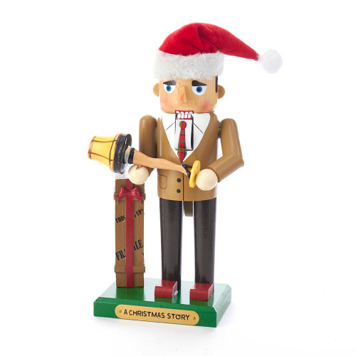 11“ A Christmas Story™ Mr. Parker With Leg Lamp Nutcracker