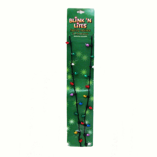Battery-Operated Christmas LED Necklace