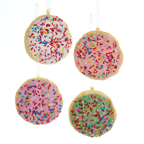 Sugar Cookies Ornaments, 4 Assorted
