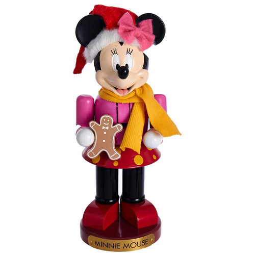 10“ Disney© Minnie Mouse With Gingerbread Doll Nutcracker