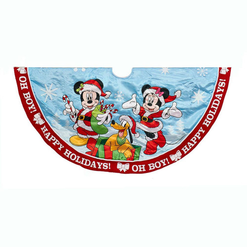 48“ Disney© Mickey and Minnie Mouse Tree Skirt