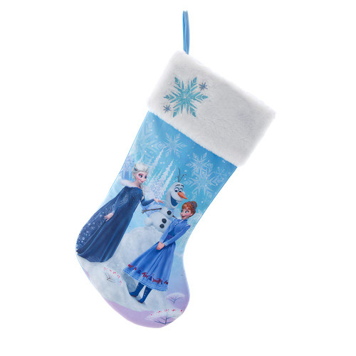 Disney© Frozen With Embroidered Cuff Stocking