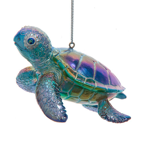 Colorful Sea Turtle Ornament