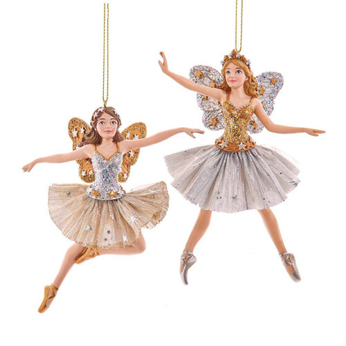 Celestial Dancing Fairy Ornaments, 2 Assorted