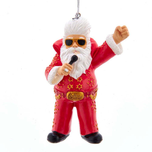 Elvis Presley® Santa Ornament