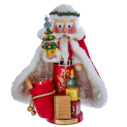 17“ Steinbach 12 Days Of Christmas Musical Nutcracker, Part 10