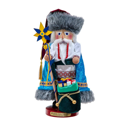 17“ Steinbach Ukrainian Star Santa Nutcracker (30th In Series)