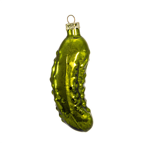 Glass Pickle Ornament