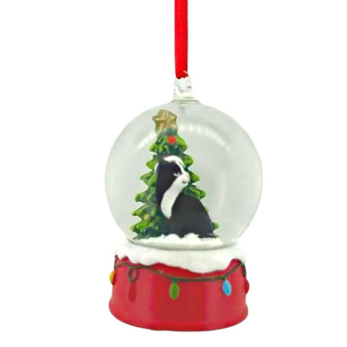 45MM Christmas Tree With Cat Water Globe