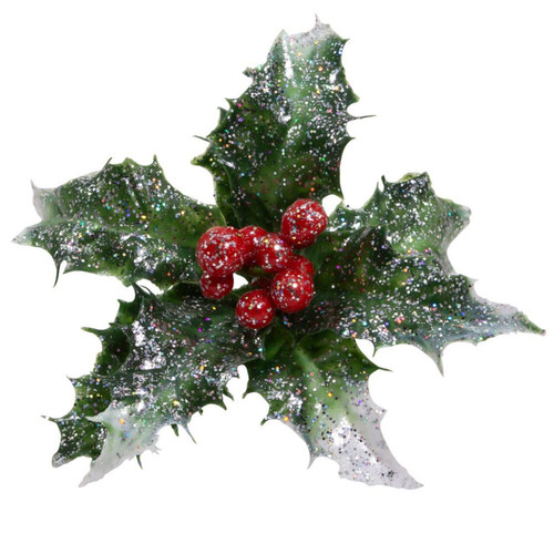 Laser Silver Holly Pick