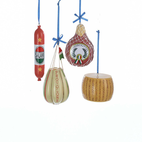 Deli Foods Ornaments, 4 Assorted