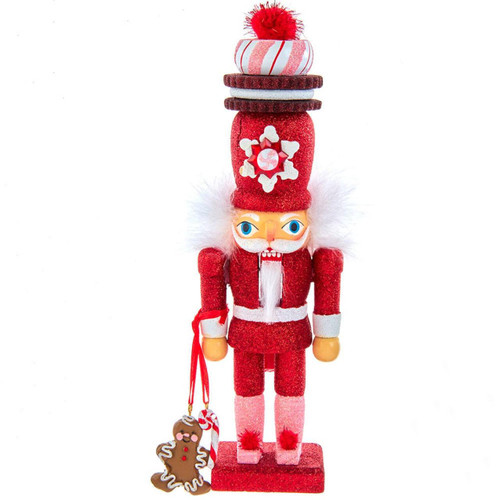 12“ Hollywood Nutcrackers™ Gingerbread With Cookie Hat Nutcracker