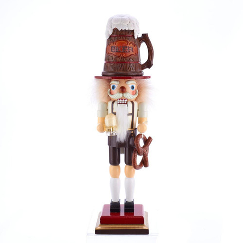 17.5“ Hollywood Nutcrackers™ Beer and Pretzel Nutcracker