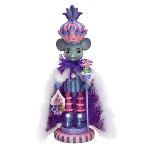 15“ Hollywood Nutcrackers™ Sugar Plum Mouse King Nutcracker