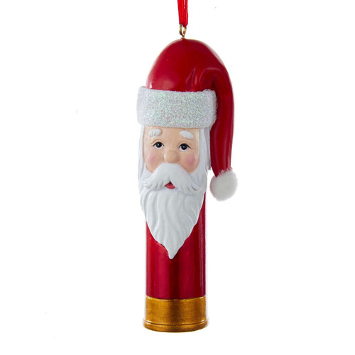 Shotgun Shell Santa Ornament For Personalization