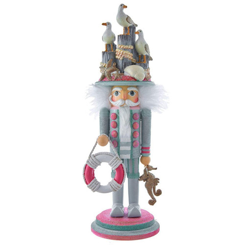 18“ Hollywood Nutcrackers™ Coastal Seagull Nutcracker