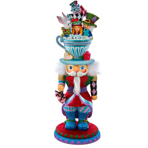18“ Hollywood Nutcrackers™ Alice Teacup Hat Nutcracker