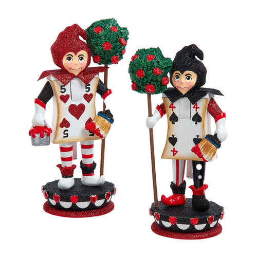 8“ Hollywood Nutcrackers™ Card Soldier Nutcrackers, 2 Assorted