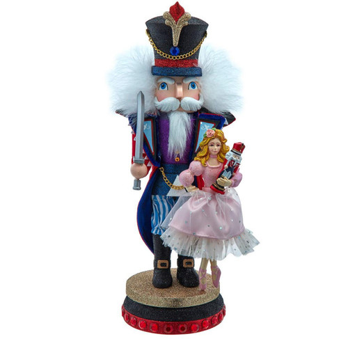 15“ Hollywood Nutcrackers™ Prince With Clara Nutcracker
