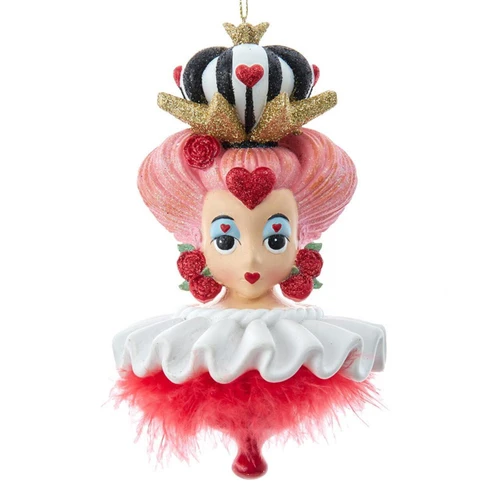 6.25“ Holly Hats™ Queen Of Hearts Hat Ornament