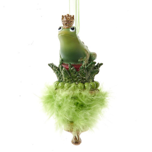 10.25“ Holly Hats™ Frog Prince Hat Ornament