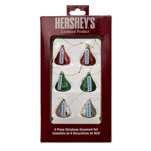 Hershey's™ Miniature Kiss Ornaments, 6-Piece Box Set