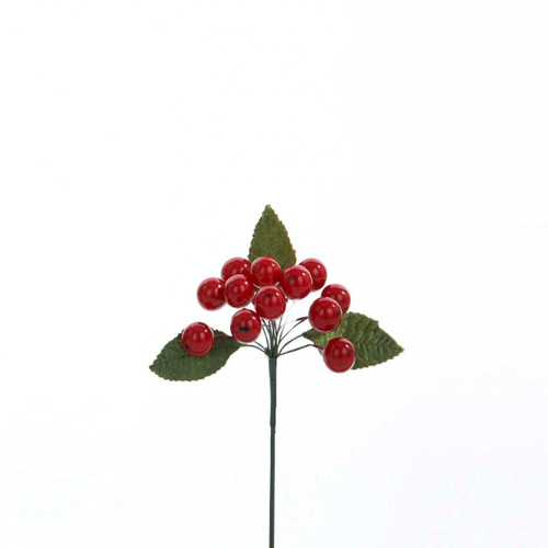 Small Red Berry Cluster Pick