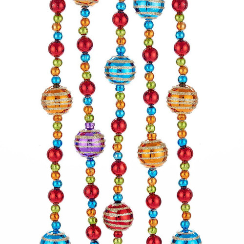 Shiny Multicolored Ball Garland