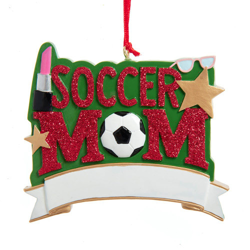“Soccer Mom“ Ornament For Personalization