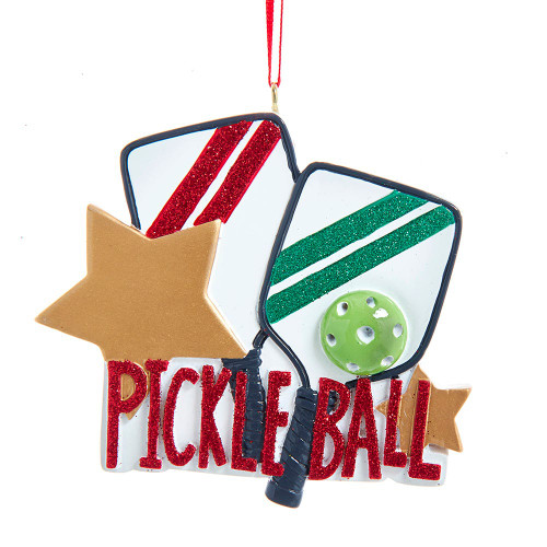 Pickleball Ornament For Personalization