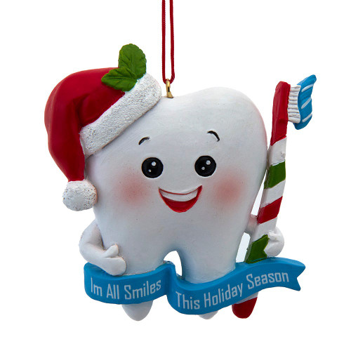 Smiley Tooth Hanging Ornament