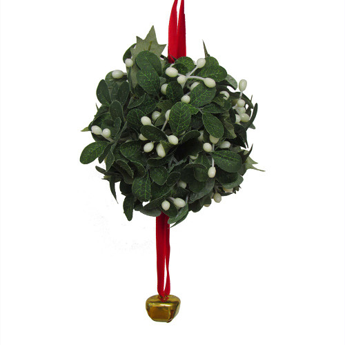 Mistletoe Ball Ornament