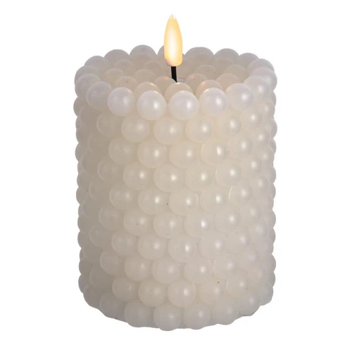 5“ Battery Operated LED Flicker Flame Bubble Candle