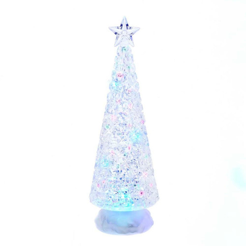 13“ Battery-Operated RGB LED Light Up Christmas Tree With Water