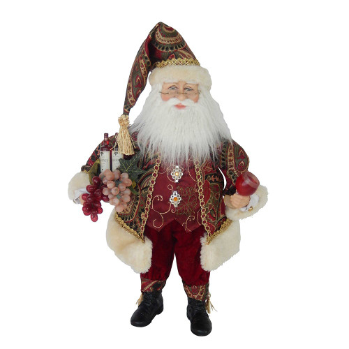 18“ KSA Kringles Wine Santa