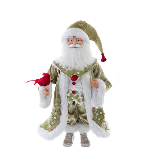 18“ KSA Kringles Mistletoe Kisses Santa