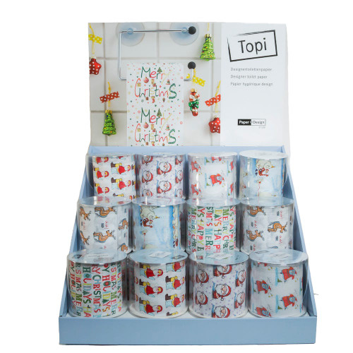 Christmas Design Toilet Paper