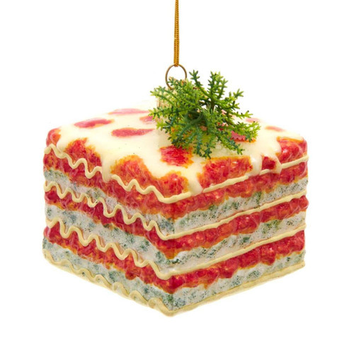 Noble Gems™ Lasagna Glass Ornament