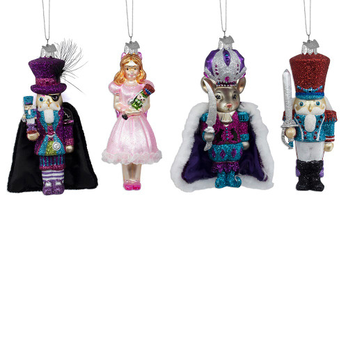 Noble Gems™ Nutcracker Suite Ornaments, 4-Piece Set