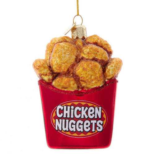 Noble Gems™ Glass Chicken Nuggets Ornament