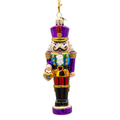 Noble Gems™ Glass Nutcracker With Cookie & Lollipop Ornaments, 2