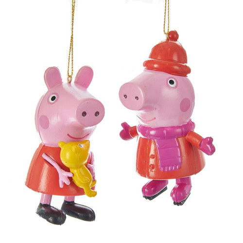 Peppa Pig™ Blow Mold Ornaments, 2 Assorted