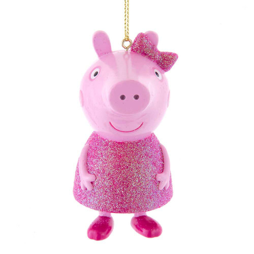 Peppa Pig™ Pink In Glitter Dress Ornament