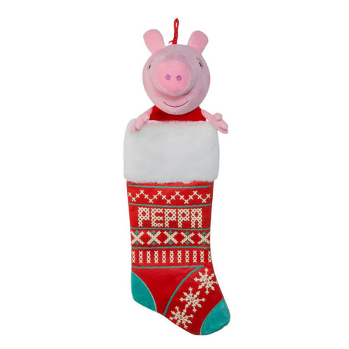 Peppa Pig™ Plush Head Stocking