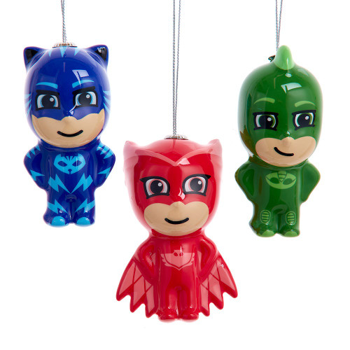 PJ Masks© Decoupage Ornaments,  3 Assorted