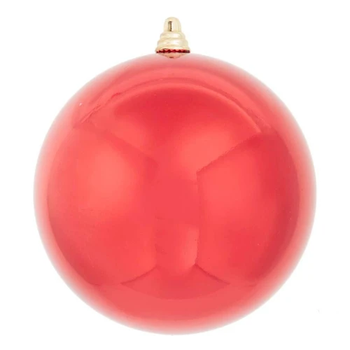 150MM Shatterproof Shiny Red Ball Ornament