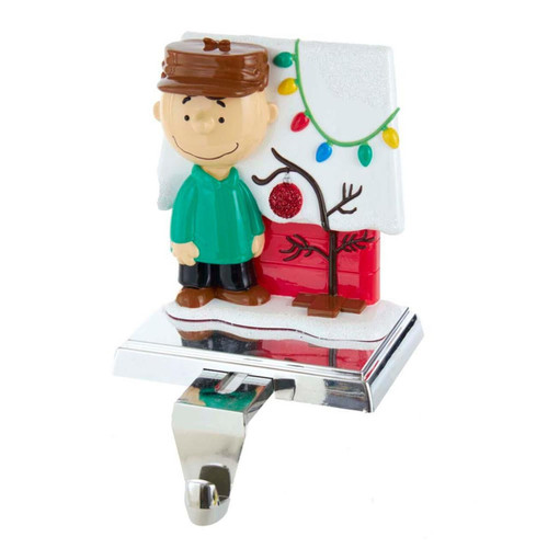 Peanuts© Charlie Brown and Dog House Stocking Holder