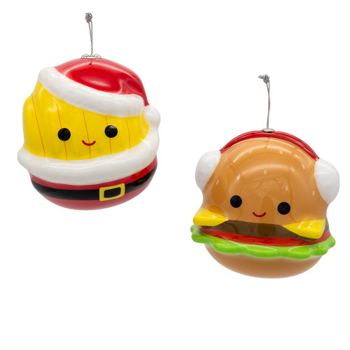 Squishmallows® Floyd & Carl Ornaments, 2 Assorted