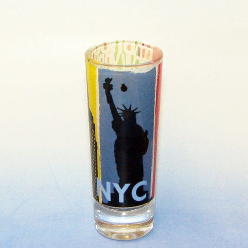 NYC Shot Glass With Icon Design