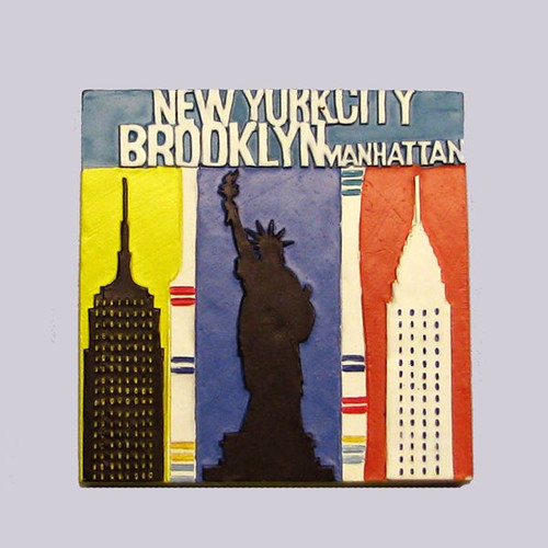 NYC Magnet With NY Icons